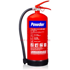 CommanderEDGE 6kg Powder Fire Extinguisher