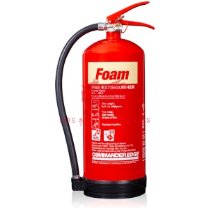 CommanderEDGE 6ltr Foam Fire Extinguisher