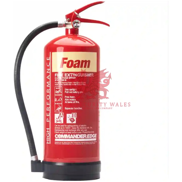 CommanderEDGE 6ltr High Performance Foam Fire Extinguisher