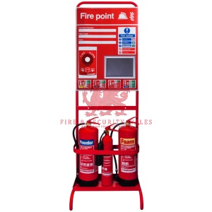 Flat-pack Construction Fire Point Stand Bundle 1