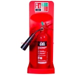 Commander Single Extinguisher Stand Red