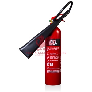 CommanderEDGE 5kg CO2 Aluminium Fire Extinguisher