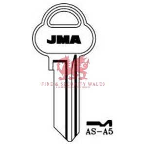 JMA AS-A5 Cylinder Key Blank for Assa®