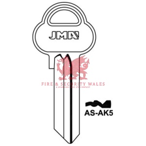 JMA AS-AK5 Cylinder Key Blank - AKR for Assa®