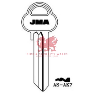 JMA AS-AK7 Cylinder Key Blank for Assa®