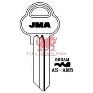 JMA AS-AM5 Cylinder Key Blank - AMR for Assa®