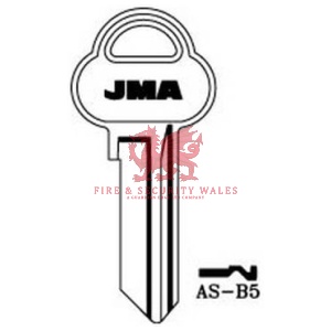 JMA AS-B5 Cylinder Key Blank for Assa®