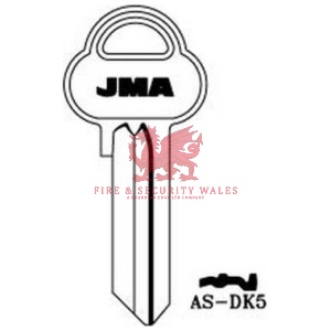 JMA AS-DK5 Cylinder Key Blank for Assa®