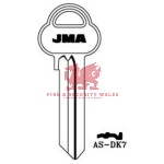 JMA AS-DK7 Cylinder Key Blank for Assa®