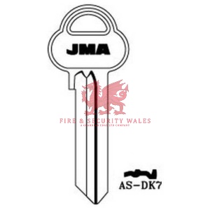 JMA AS-DK7 Cylinder Key Blank for Assa®