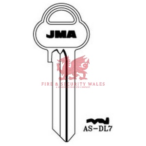 JMA AS-DL7 Cylinder Key Blank for Assa®