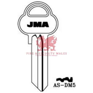 JMA AS-DM5 Cylinder Key Blank for Assa®