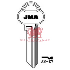 JMA AS-E7 Cylinder Key Blank for Assa®