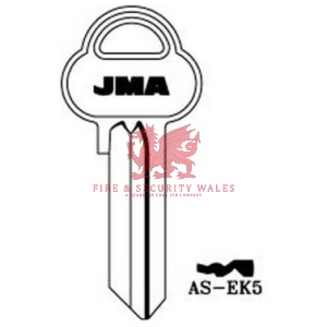 JMA AS-EK5 Cylinder Key Blank for Assa®