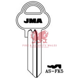 JMA AS-FK5 Cylinder Key Blank for Assa®