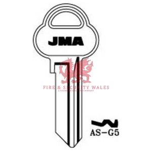 JMA AS-G5 Cylinder Key Blank for Assa®