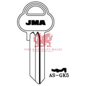 JMA AS-GK5 Cylinder Key Blank - GKR for Assa®