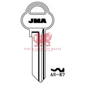 JMA AS-K7 Cylinder Key Blank for Assa®