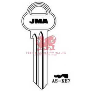 JMA AS-KE7 Cylinder Key Blank for Assa®