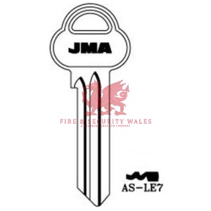 JMA AS-LE7 Cylinder Key Blank for Assa®