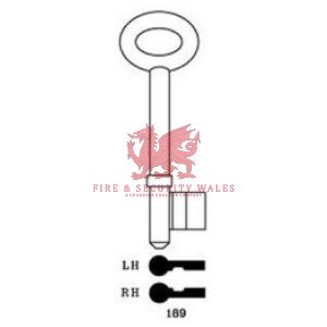 Mortice Key Blank - LH for Gerax®