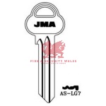 JMA AS-LG7 Cylinder Key Blank for Assa®