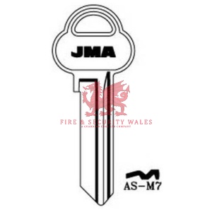 JMA AS-M7 Cylinder Key Blank for Assa®