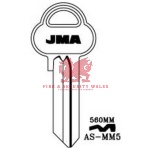 JMA AS-MM5 Cylinder Key Blank for Assa®