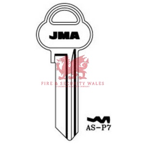 JMA AS-P7 Cylinder Key Blank for Assa®