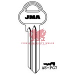 JMA AS-PG7 Cylinder Key Blank for Assa®