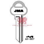 JMA AS-RE7 Cylinder Key Blank for Assa®