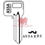 Assa Camlock 22001 5 Pin Key Blank ASSA KB2