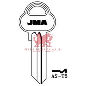 JMA AS-T5 Cylinder Key Blank for Assa®