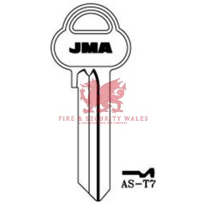 JMA AS-T7 Cylinder Key Blank for Assa®