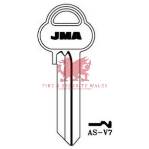 JMA AS-V7 Cylinder Key Blank for Assa®