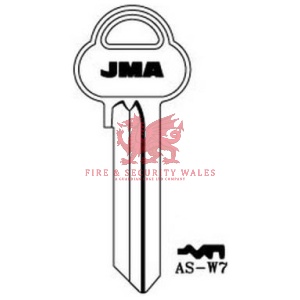 JMA AS-W7 Cylinder Key Blank for Assa®