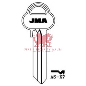 JMA AS-X7 Cylinder Key Blank for Assa®