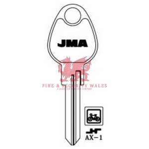 JMA AX-1 Vehicle Key Blank for AXA®