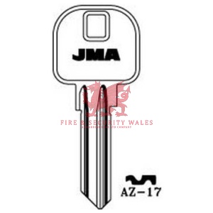 JMA AZ-17 Cylinder Key Blank for Azbe®