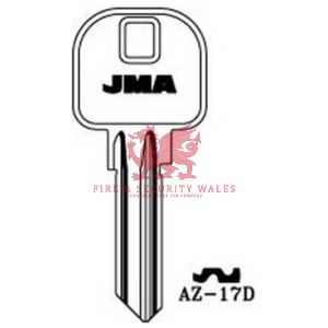 JMA AZ-17D Cylinder Key Blank for Azbe®