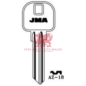 JMA AZ-18 Cylinder Key Blank for Azbe®