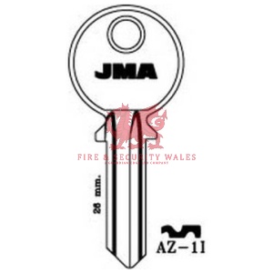 JMA AZ-1I Cylinder Key Blank for Azbe®