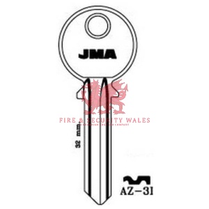 JMA AZ-3I Cylinder Key Blank for Azbe®