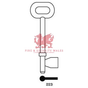 5 Lever 223 Mortice Key Blank - LV for Legge®