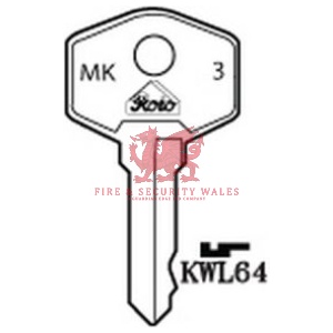 Mk3 Pre-Cut Window Key KWL64 for Roto®