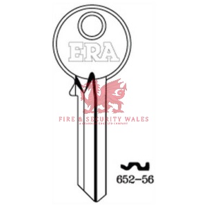 Genuine ERA® 652-56 6 Pin Euro Cylinder Blank