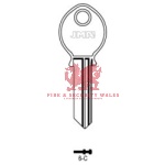 JMA 6-C Cylinder Key Blank