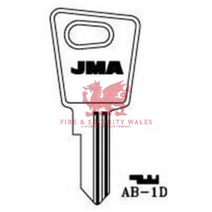 JMA AB-1D Cylinder Key Blank for Absa®