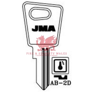 JMA AB-2D Cylinder Key Blank for Absa®