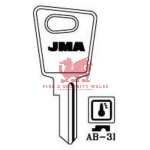 JMA AB-3I Cylinder Key Blank for Absa®